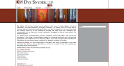 Desktop Screenshot of dyesnyder.com